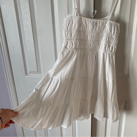 Aritzia Sunday Best Martine Poplin Dress in white NWOT - Picture 6 of 7